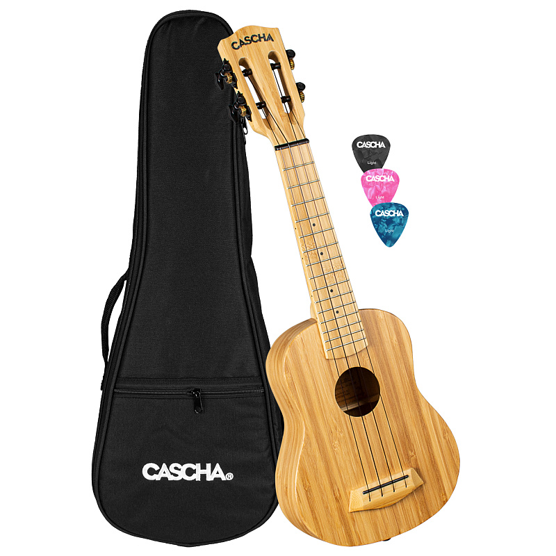 Фото Укулеле сопрано Cascha HH-2312 Bamboo Series