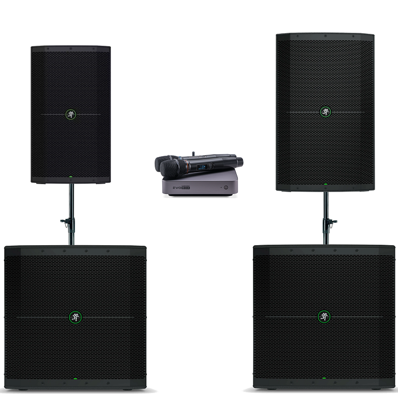 Фото Комплект караоке EVO Thump 215 Dual SUB PLUS