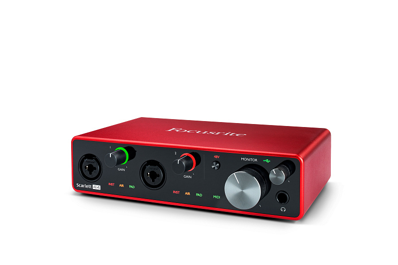 Фото Аудио интерфейс FOCUSRITE Scarlett 4i4 3rd Gen