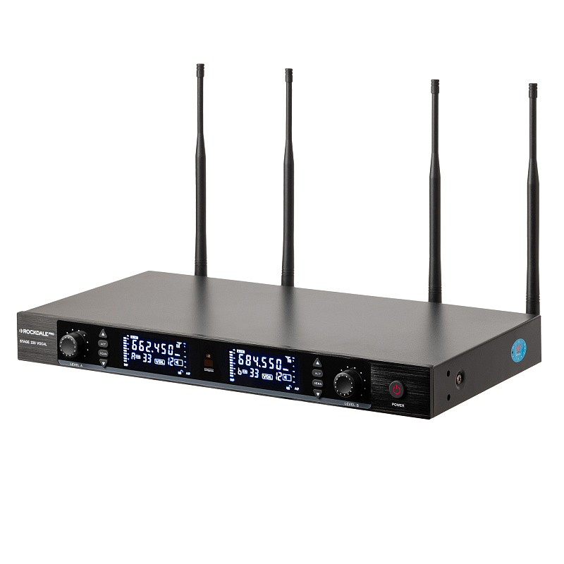 Фото Радиосистема ROCKDALE PRO Stage 220 BK Vocal