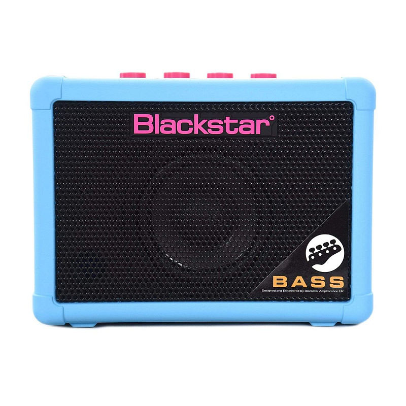 Фото Комбоусилитель для бас гитары Blackstar FLY3 BASS NEON BLUE