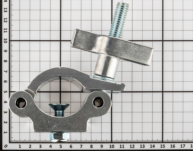 Фото Струбцина крепежная Laudio 223P150-SM10YN, 38-51 мм, М10