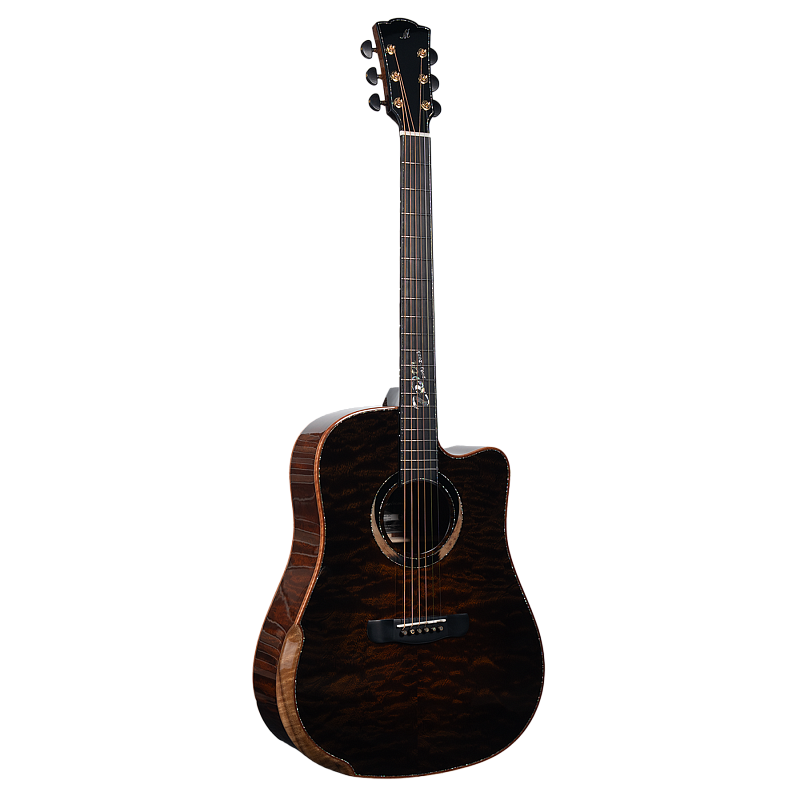 Фото Гитара акустическая Meridaextrema Rocker-DC с чехлом