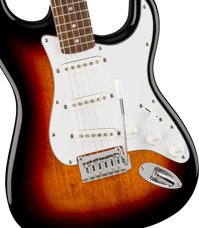 Фото Электрогитара FENDER SQUIER Affinity 2021 Stratocaster LRL 3-Color Sunburst