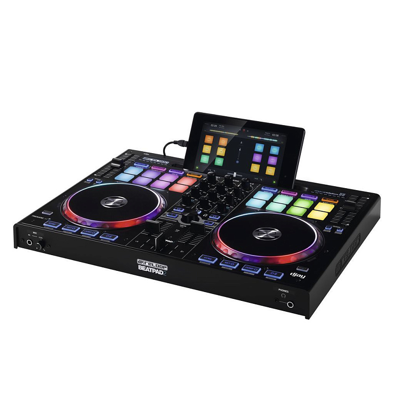 Фото Профессиональный DJ контроллер Reloop Beatpad 2 для IPAD, Mac / PC и платформы Android