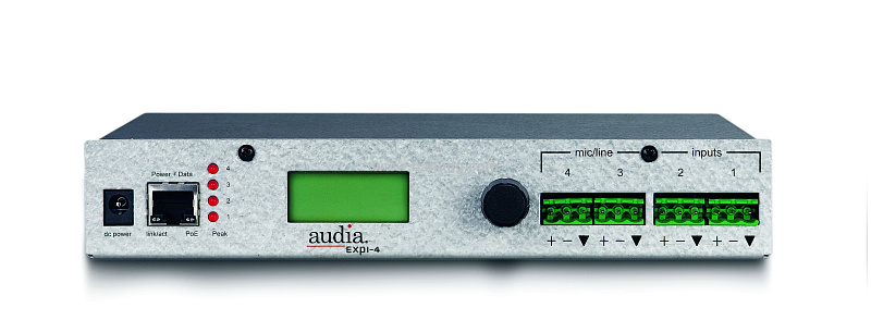 Фото Дополнительный блок для системы микширования Audia Biamp AudiaEXPI-4