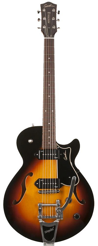 Фото Godin 036622 Montreal Premiere Sunburst RN HG