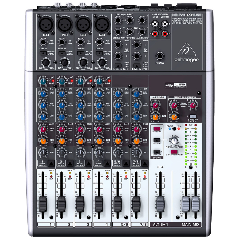 Фото Behringer Xenyx X1204USB