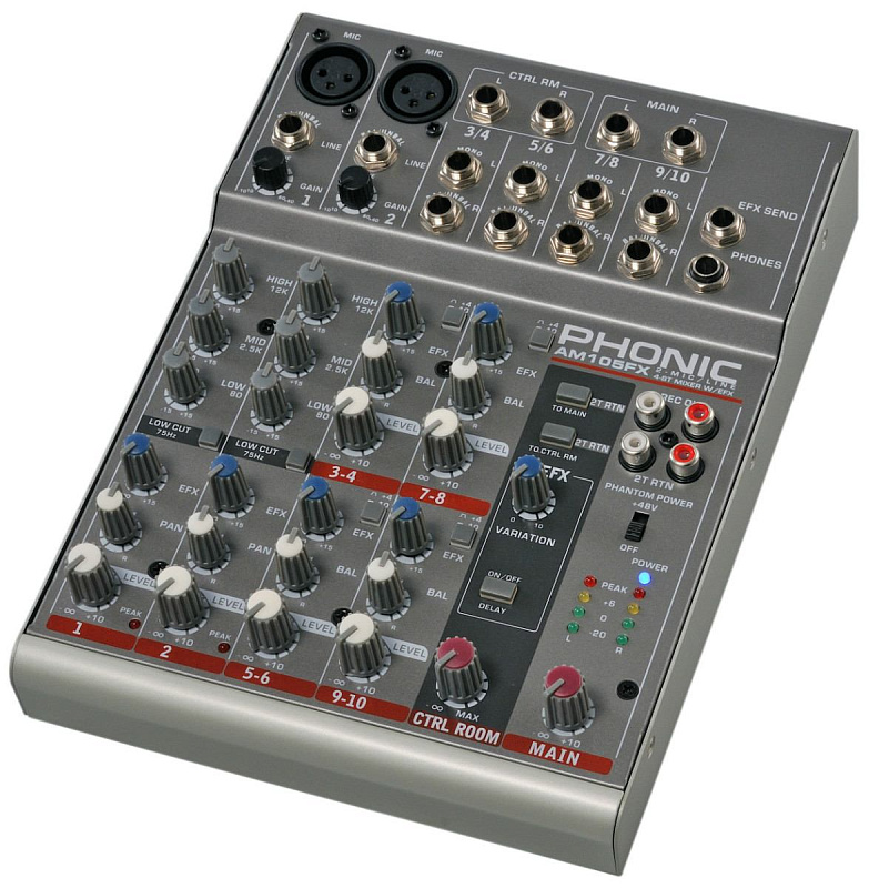 Фото Микшерный пульт Phonic AM 105 Fx