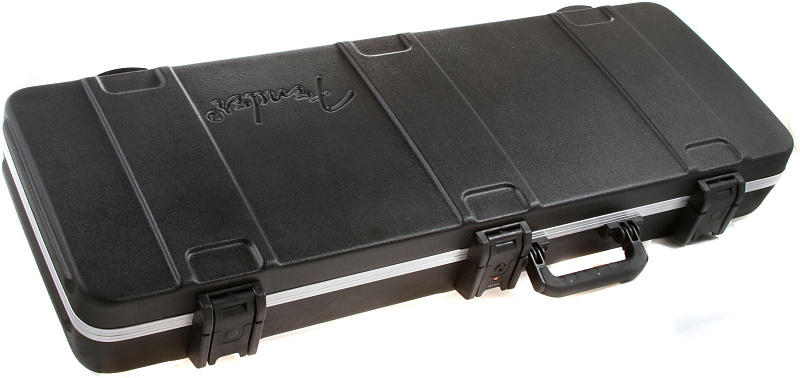 Фото FENDER ABS MOLDED P/J BASS CASE литой пластиковый кейс для бас-гитар 