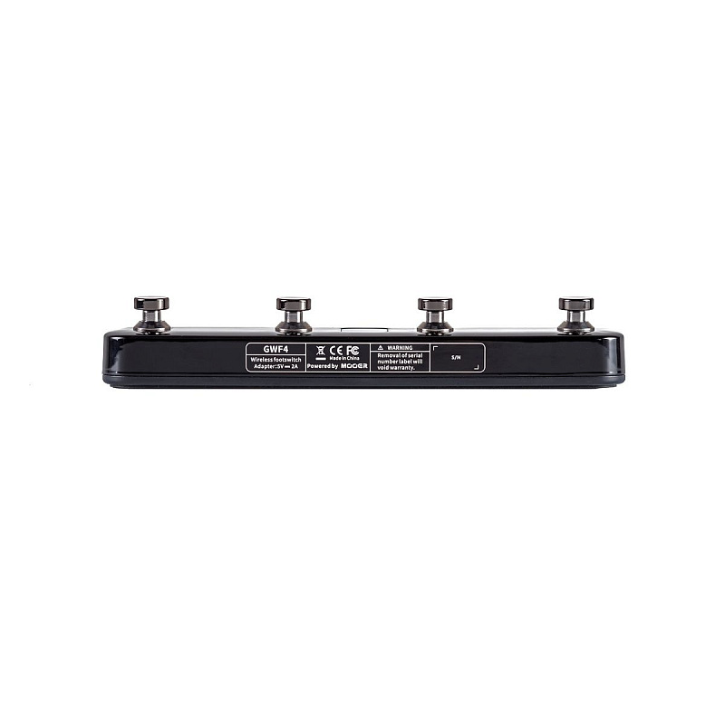 Фото Футсвитч для гитар gtrs Mooer GWF4 BK