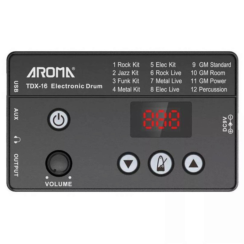 Фото Электронная ударная установка AROMA TDX-16