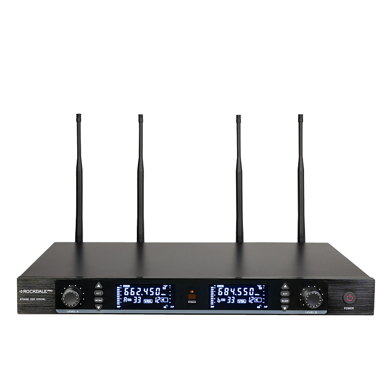 Фото Радиосистема ROCKDALE PRO Stage 220 BK Vocal