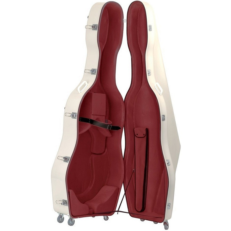 Фото Кейс для контрабаса на колёсах, фибергласс, усиленный GEWA Idea Mammoth