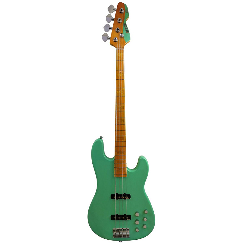 Фото Бас гитара Markbass MB GV 4 Gloxy Val Surf Green CR MP