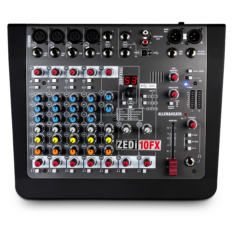 Фото Микшерный пульт ALLEN&HEATH ZEDi10FX