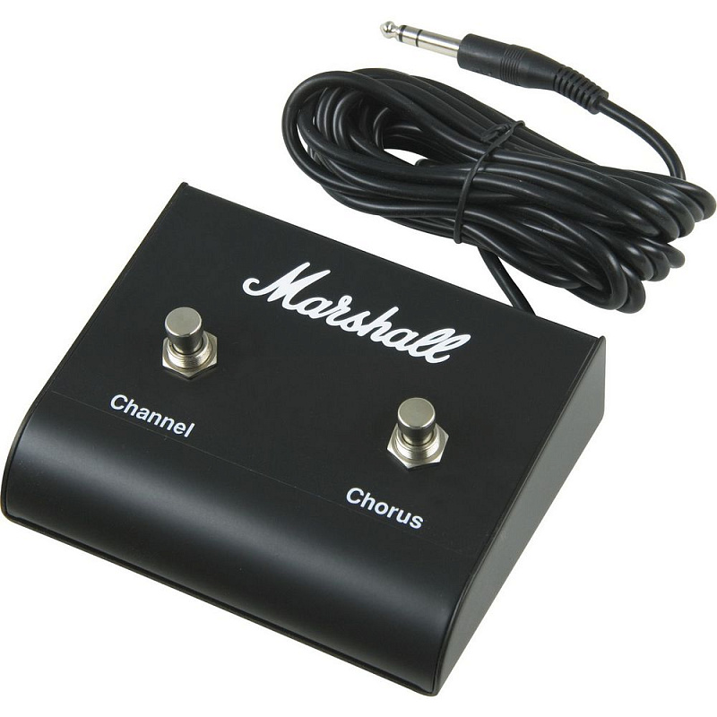 Фото Ножной переключатель MARSHALL PEDL00010 TWIN FOOTSWITCH (CHANNEL / CHORUS) - (P803)