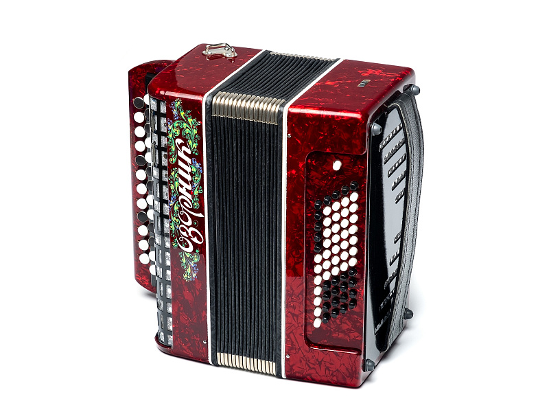 Фото Баян "Озорник" Шуйская гармонь B24YL-RD