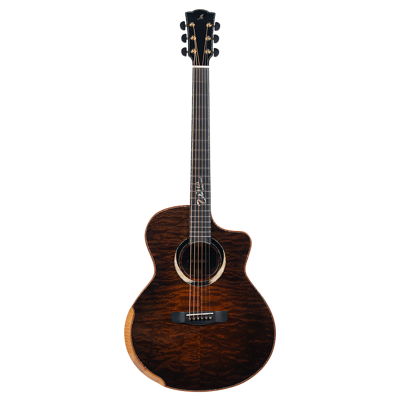 Фото Гитара акустическая Meridaextrema Rocker-GC с чехлом