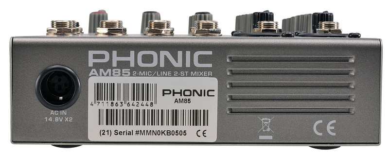 Фото Микшерный пульт Phonic AM 85