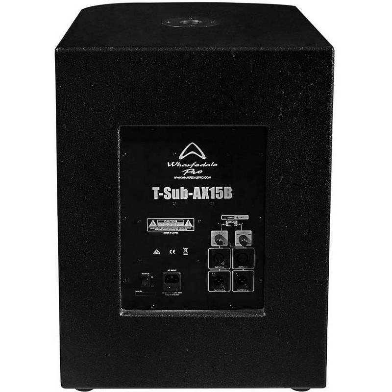 Фото Профессиональная активная низкочастотная система, сабвуфер Wharfedale Pro T-Sub-AX15B