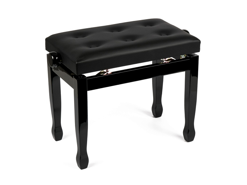 Фото HY-PJ014-GLOSS-BLACK Банкетка, черная, Rin