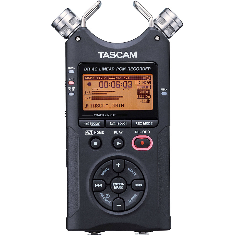 Фото Tascam DR-40 Портативный рекордер