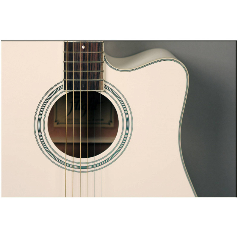 Фото Электроакустическая гитара FLIGHT AD-200 CEQ WH