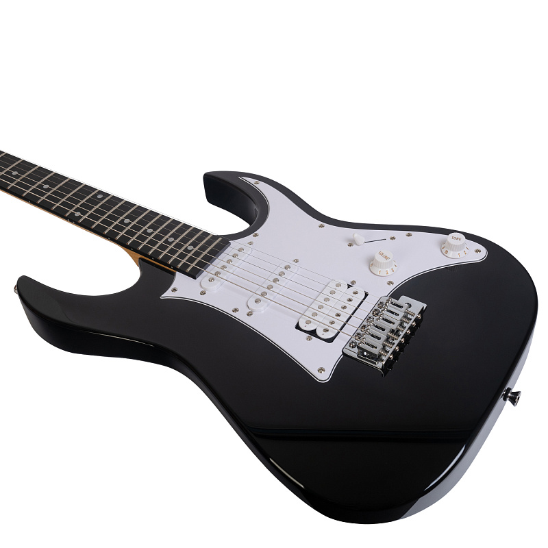 Фото Электрогитара ROCKDALE Akira HSS Black