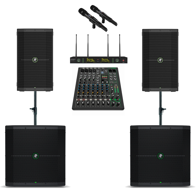 Фото Звукоусилительный комплект THUMP 10 Dual SUB MIC