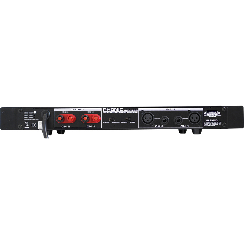 Фото Усилитель мощности Phonic MAX 500 V9