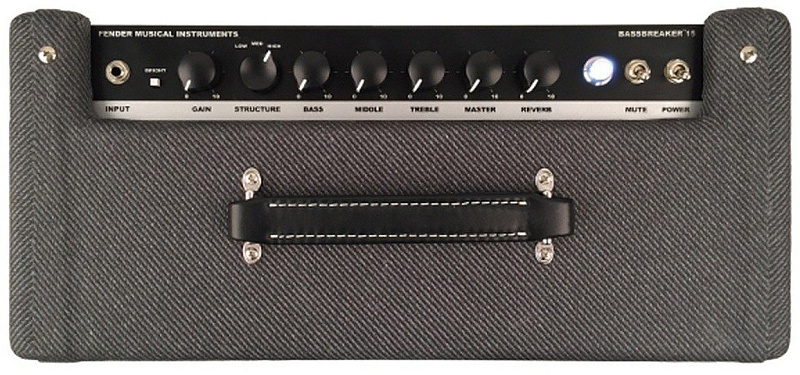 Фото FENDER BASSBREAKER 15 HEAD Ламповый усилитель голова 15Вт, EL84