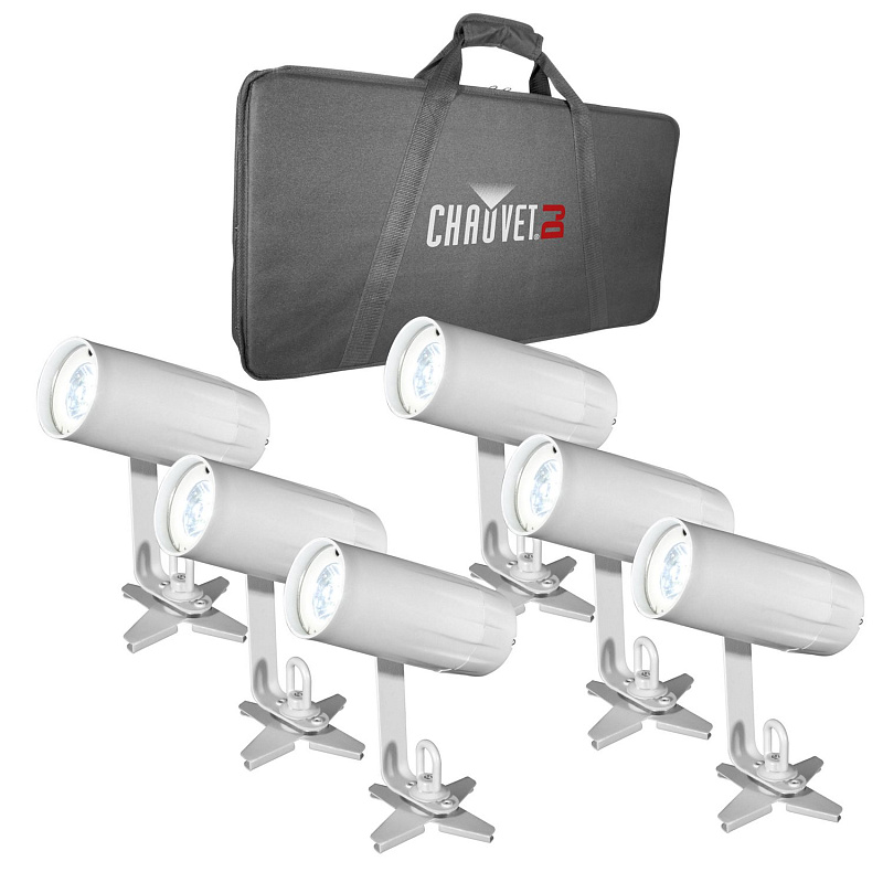Фото CHAUVET EZpin Pack Комплект из 6 прожекторов