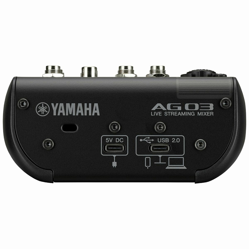 Фото 3-канальный микшер Yamaha AG03MK2 Black