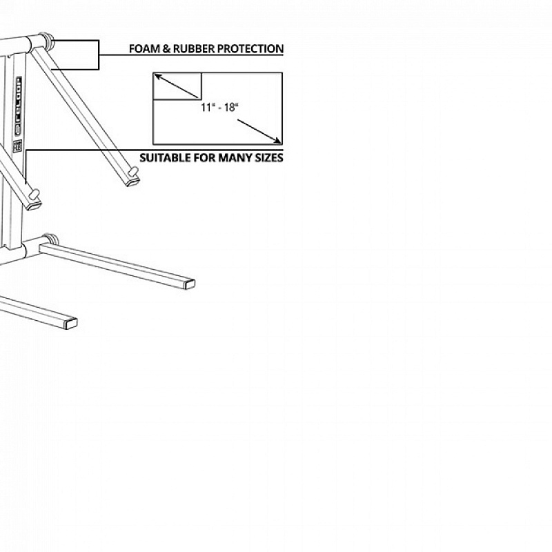Фото Стойка под ноутбук Reloop Stand Hub