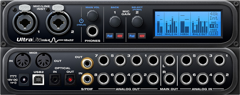 Фото MOTU UltraLite mk4