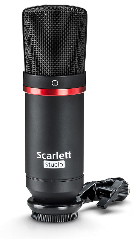 Фото FOCUSRITE Scarlett Studio 2nd Gen студийный комплект (Scarlett 2i2 2nd Gen, наушники, микрофон, ПО, микрофонный кабель).
