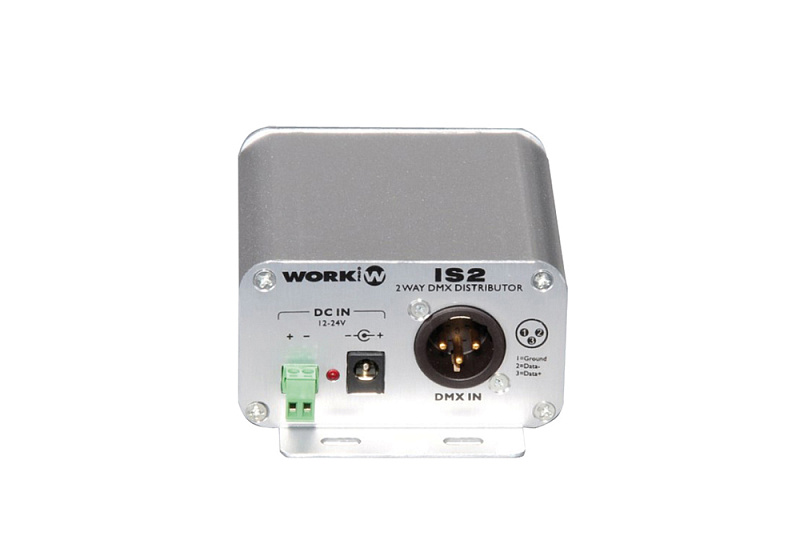 Фото Work IS2 SALE  компактный дистрибьютор DMX сигнала, 1 DMX in - 2 DMX out