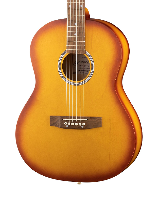 Фото M-20-SB Акустическая гитара, матовая, Амистар