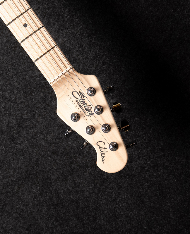 Фото Электрогитара STERLING Cutlass SSS Daphne Blue