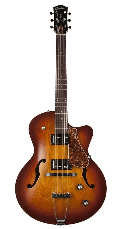 Фото Godin 039289 5th Avenue CW Kingpin II HB Cognac Burst