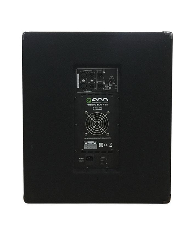 Фото Активный сабвуфер ECO PRESTO SUB-15A