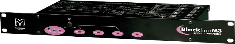 Фото MARTIN AUDIO M3+ Процессор управления для серии BLACK LINE+