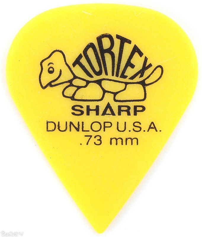 Фото Dunlop 412R. 73  Медиаторы Tortex Sharp 