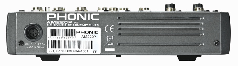 Фото Микшерный пульт Phonic AM 220P