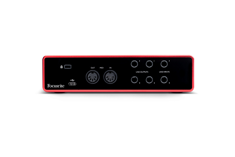Фото Аудио интерфейс FOCUSRITE Scarlett 4i4 3rd Gen
