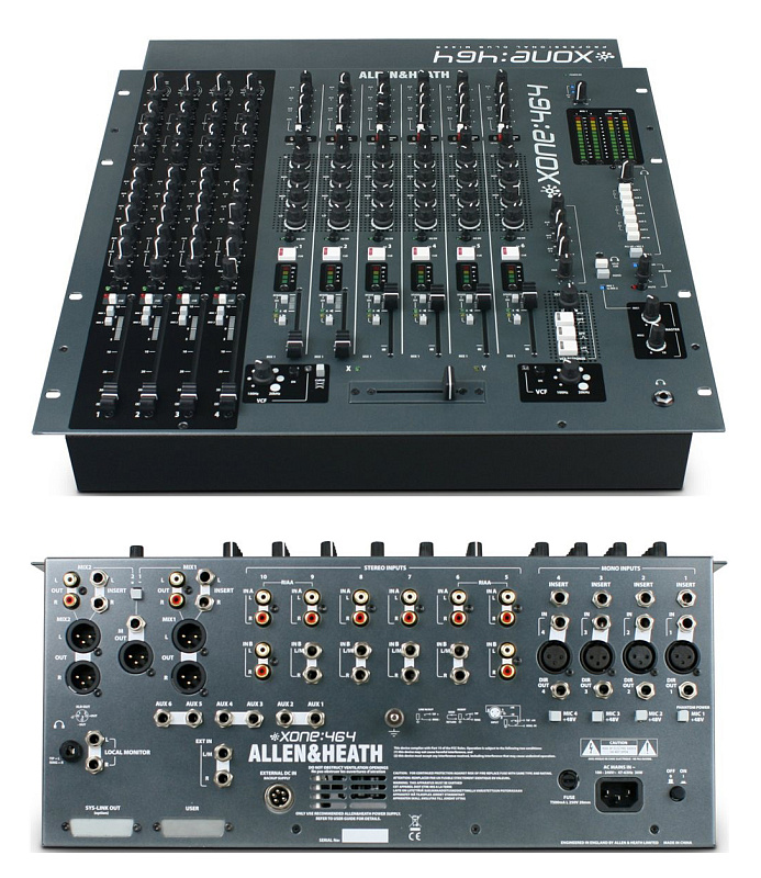 Фото ALLEN&HEATH XONE:464 Dj-микшер